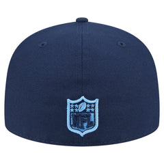 Tennessee Titans New Era Oversized 59FIFTY Fitted Hat - Navy outlet