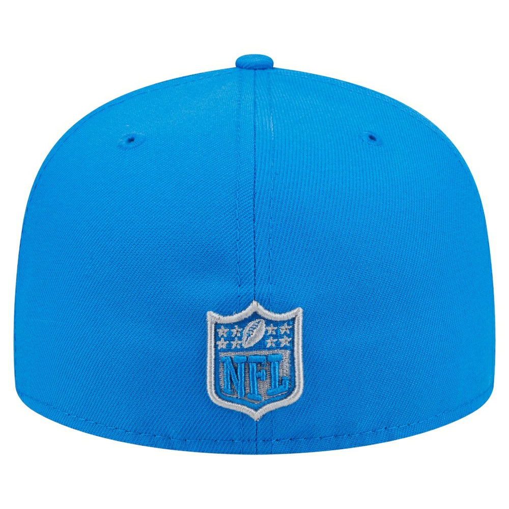 Detroit Lions New Era Oversized 59FIFTY Fitted Hat - Blue for sale