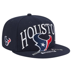 Houston Texans New Era Oversized 59FIFTY Fitted Hat - Navy outlet