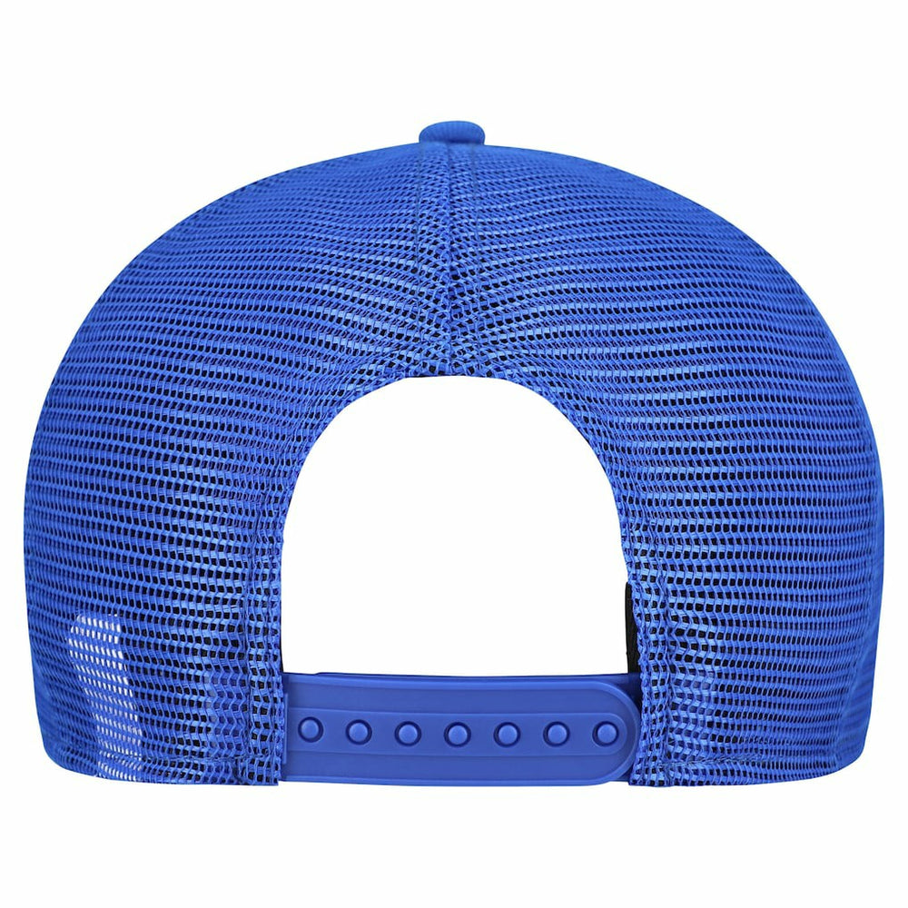 Los Angeles Rams New Era Cork Split Panel 9FIFTY Trucker Snapback Hat - Gray/Royal for sale
