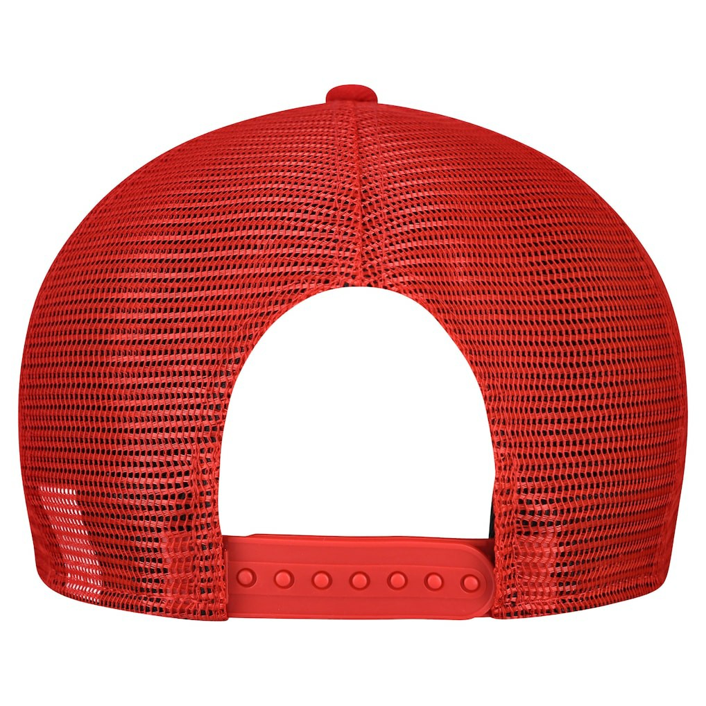 San Francisco 49ers New Era Cork Split Panel 9FIFTY Trucker Snapback Hat - Gray/Scarlet outlet
