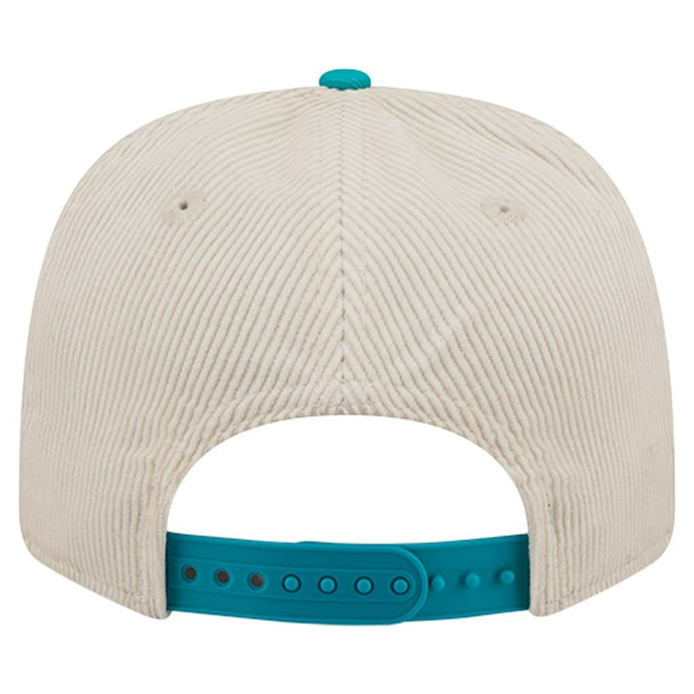 Miami Dolphins New Era Loyal Corduroy 9SEVENTY Adjustable Hat - Stone cheap