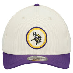 Minnesota Vikings New Era Loyal Corduroy 9SEVENTY Adjustable Hat - Stone for sale