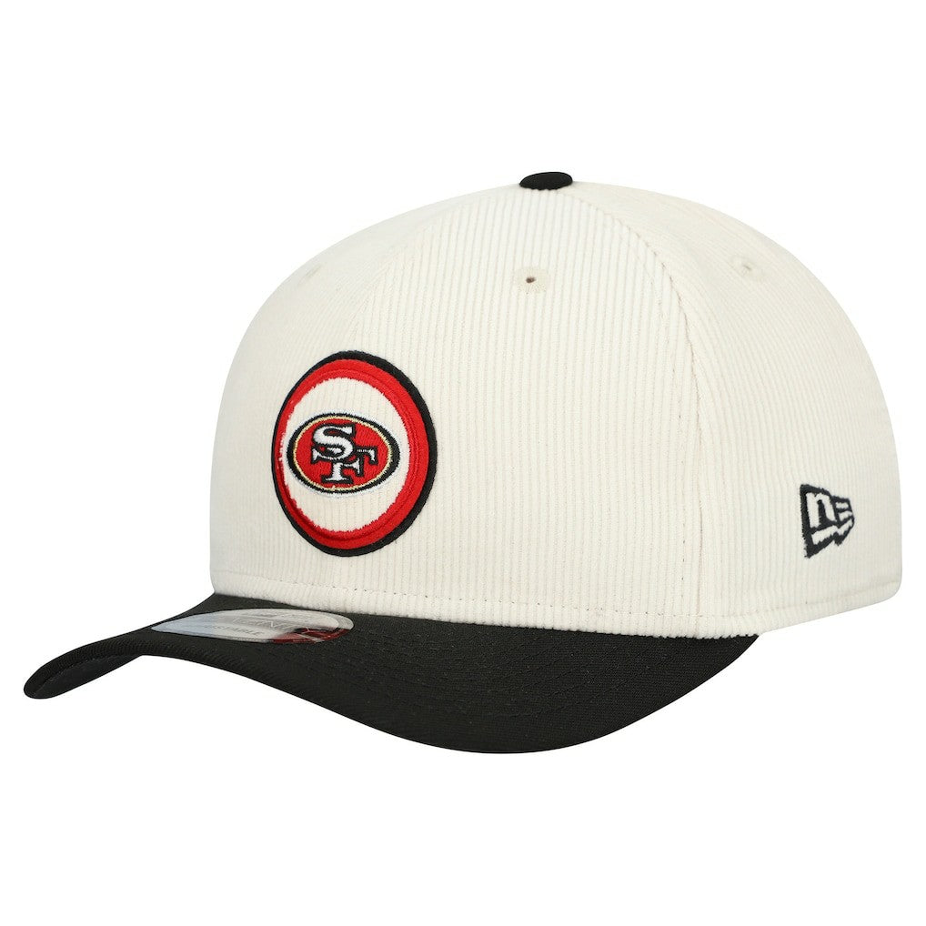 San Francisco 49ers New Era Loyal Corduroy 9SEVENTY Adjustable Hat - Stone sale