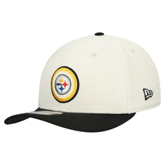 Pittsburgh Steelers New Era Loyal Corduroy 9SEVENTY Adjustable Hat - Stone discount