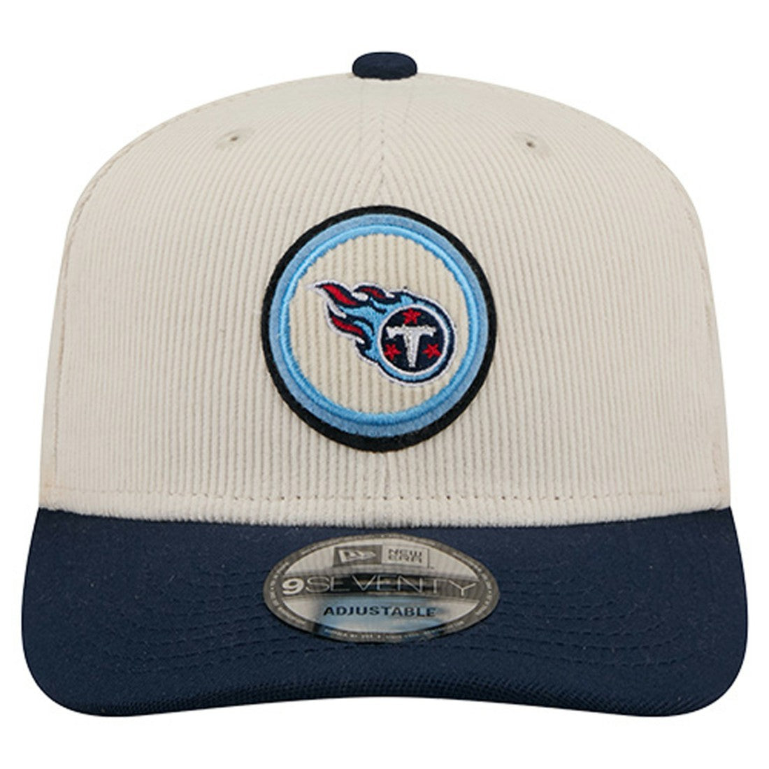Tennessee Titans New Era Loyal Corduroy 9SEVENTY Adjustable Hat - Stone on sale