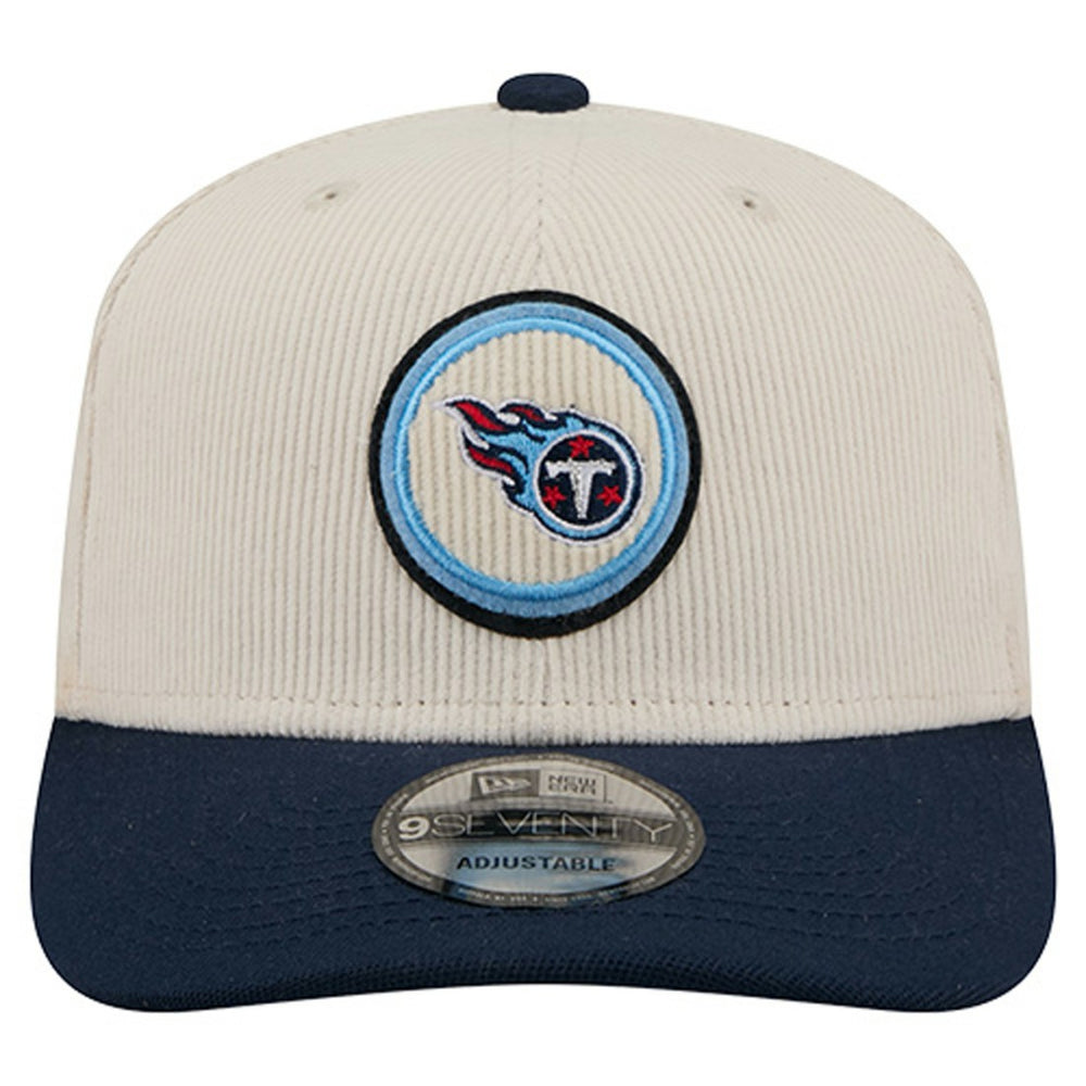 Tennessee Titans New Era Loyal Corduroy 9SEVENTY Adjustable Hat - Stone on sale