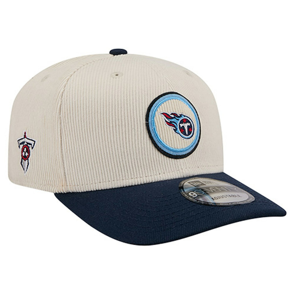 Tennessee Titans New Era Loyal Corduroy 9SEVENTY Adjustable Hat - Stone on sale