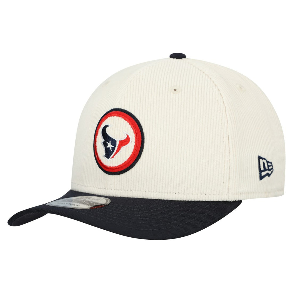 Houston Texans New Era Loyal Corduroy 9SEVENTY Adjustable Hat - Stone for sale