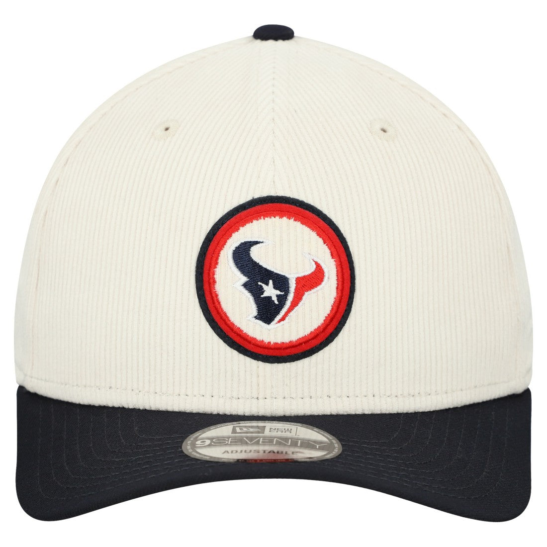 Houston Texans New Era Loyal Corduroy 9SEVENTY Adjustable Hat - Stone for sale