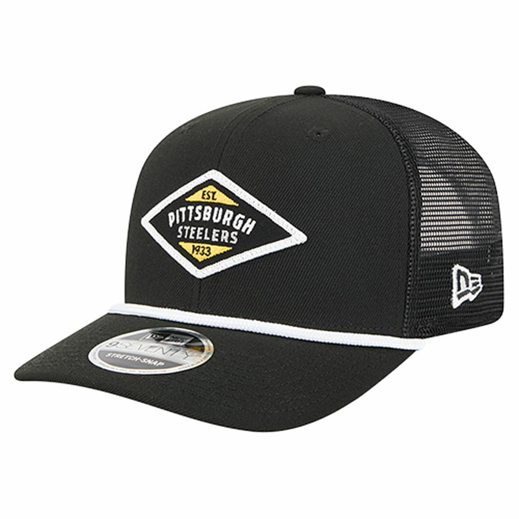 Pittsburgh Steelers New Era Team 9SEVENTY Adjustable Hat - Black on sale