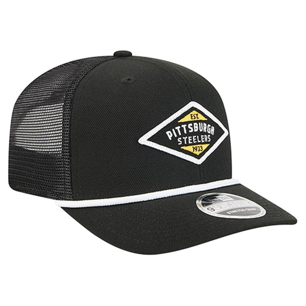 Pittsburgh Steelers New Era Team 9SEVENTY Adjustable Hat - Black on sale
