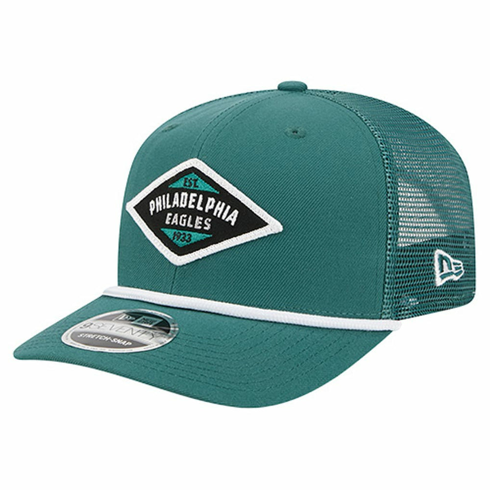 Philadelphia Eagles New Era Team 9SEVENTY Adjustable Hat - Green for sale