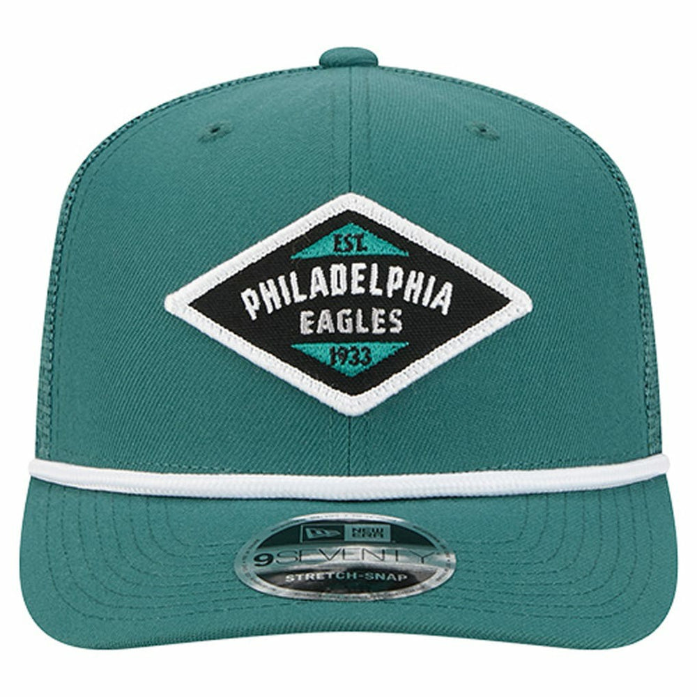 Philadelphia Eagles New Era Team 9SEVENTY Adjustable Hat - Green for sale