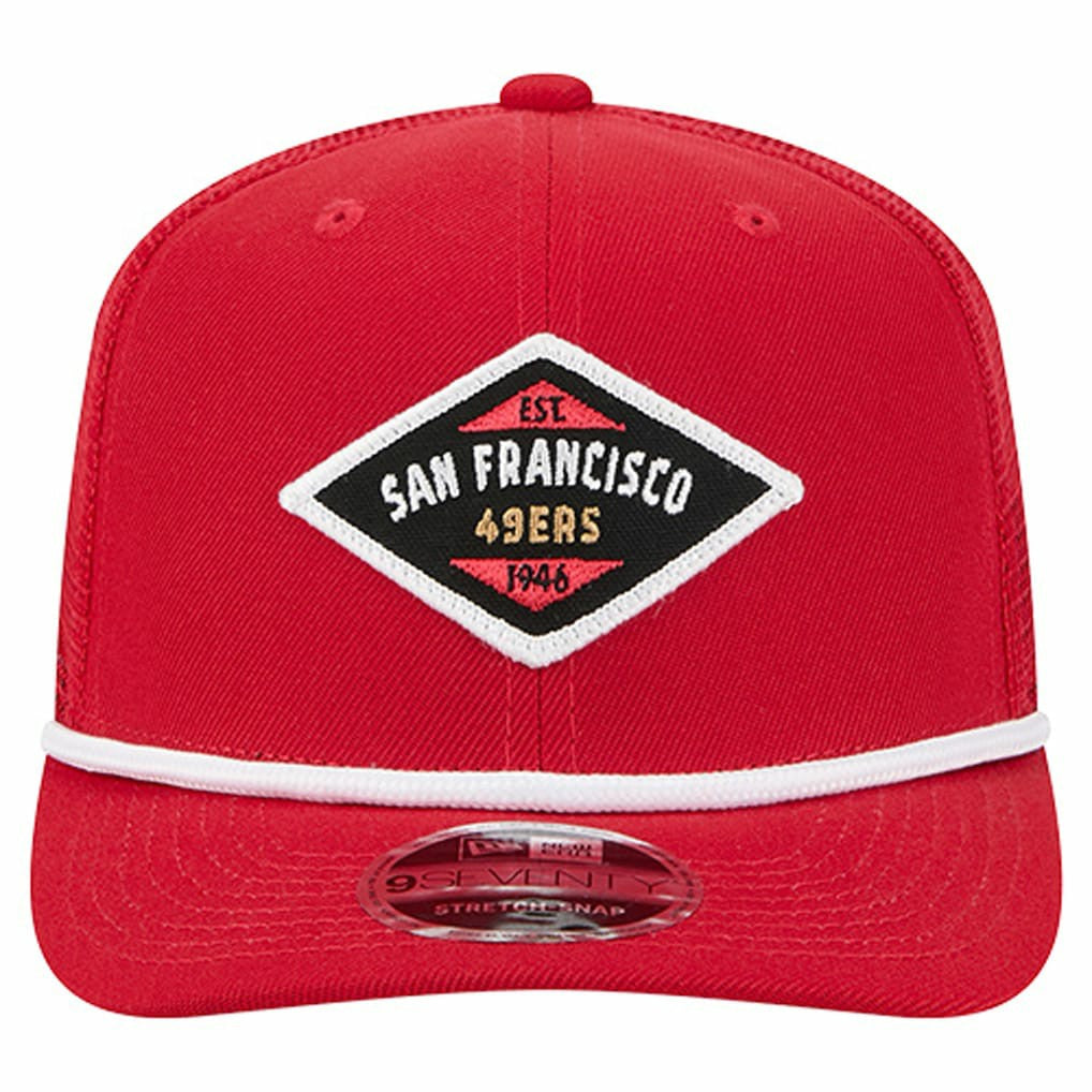 San Francisco 49ers New Era Team 9SEVENTY Adjustable Hat - Scarlet online