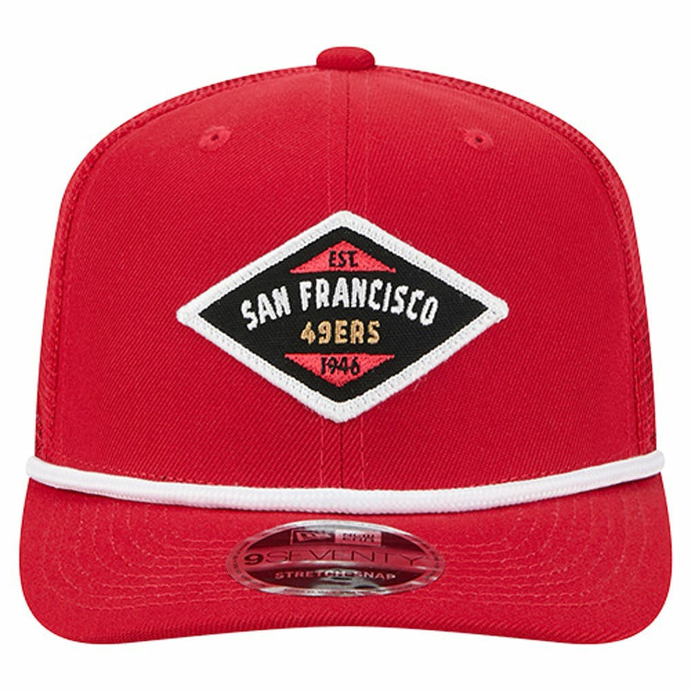 San Francisco 49ers New Era Team 9SEVENTY Adjustable Hat - Scarlet online
