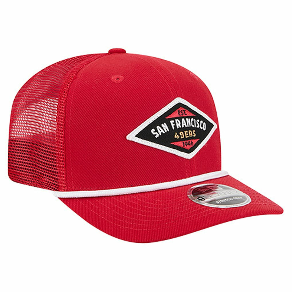 San Francisco 49ers New Era Team 9SEVENTY Adjustable Hat - Scarlet online