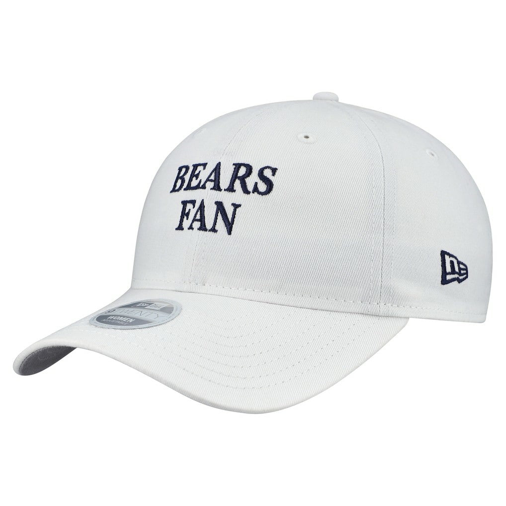 Chicago Bears New Era Women's Team Fan 9TWENTY Adjustable Hat - White cheap