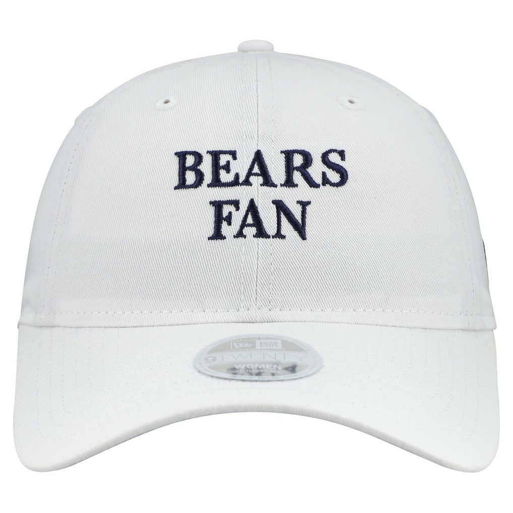 Chicago Bears New Era Women's Team Fan 9TWENTY Adjustable Hat - White cheap