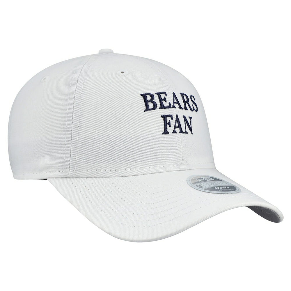 Chicago Bears New Era Women's Team Fan 9TWENTY Adjustable Hat - White cheap