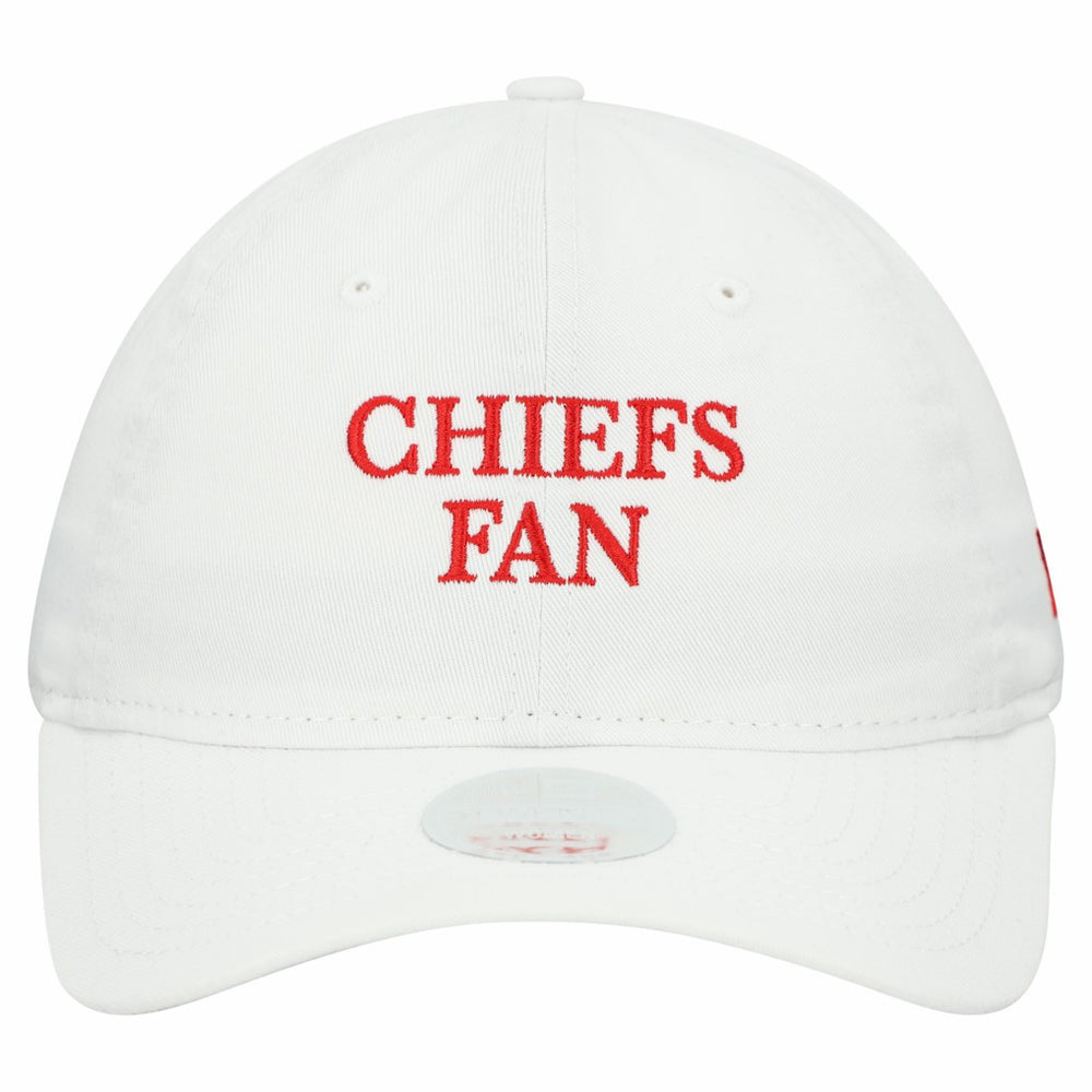 Kansas City Chiefs New Era Women's Team Fan 9TWENTY Adjustable Hat - White outlet