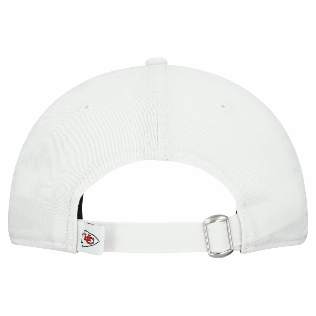 Kansas City Chiefs New Era Women's Team Fan 9TWENTY Adjustable Hat - White outlet