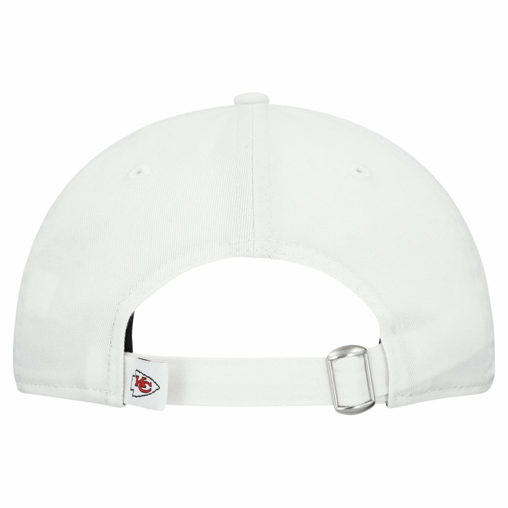 Kansas City Chiefs New Era Women's Team Fan 9TWENTY Adjustable Hat - White outlet