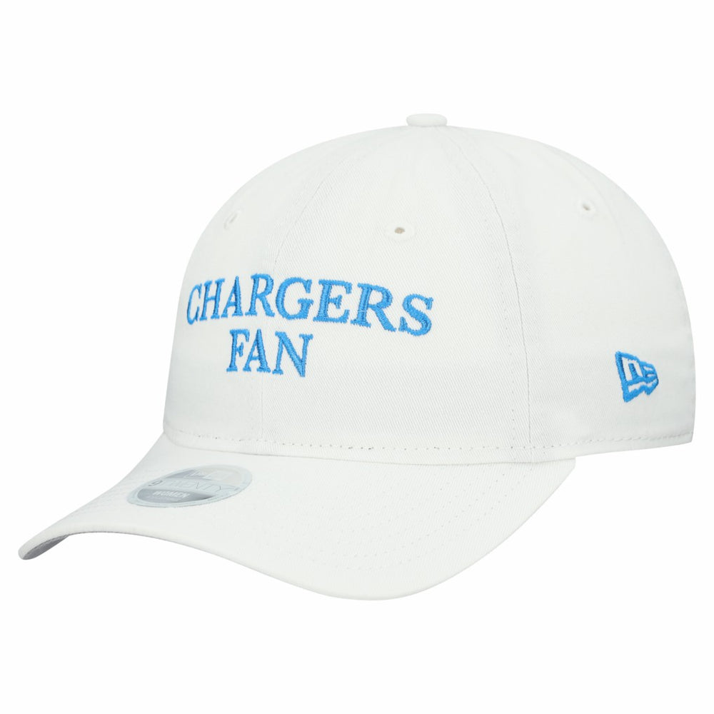 Los Angeles Chargers New Era Women's Team Fan 9TWENTY Adjustable Hat - White online