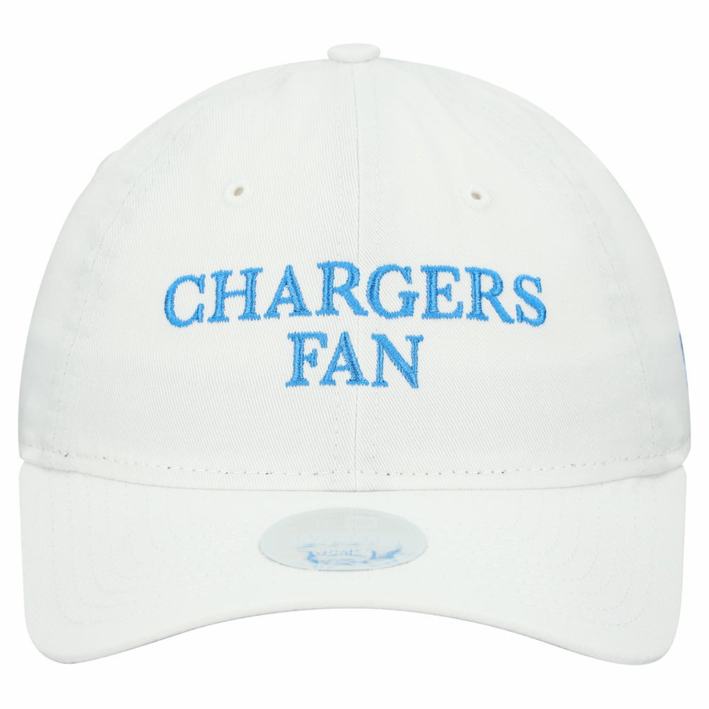 Los Angeles Chargers New Era Women's Team Fan 9TWENTY Adjustable Hat - White online