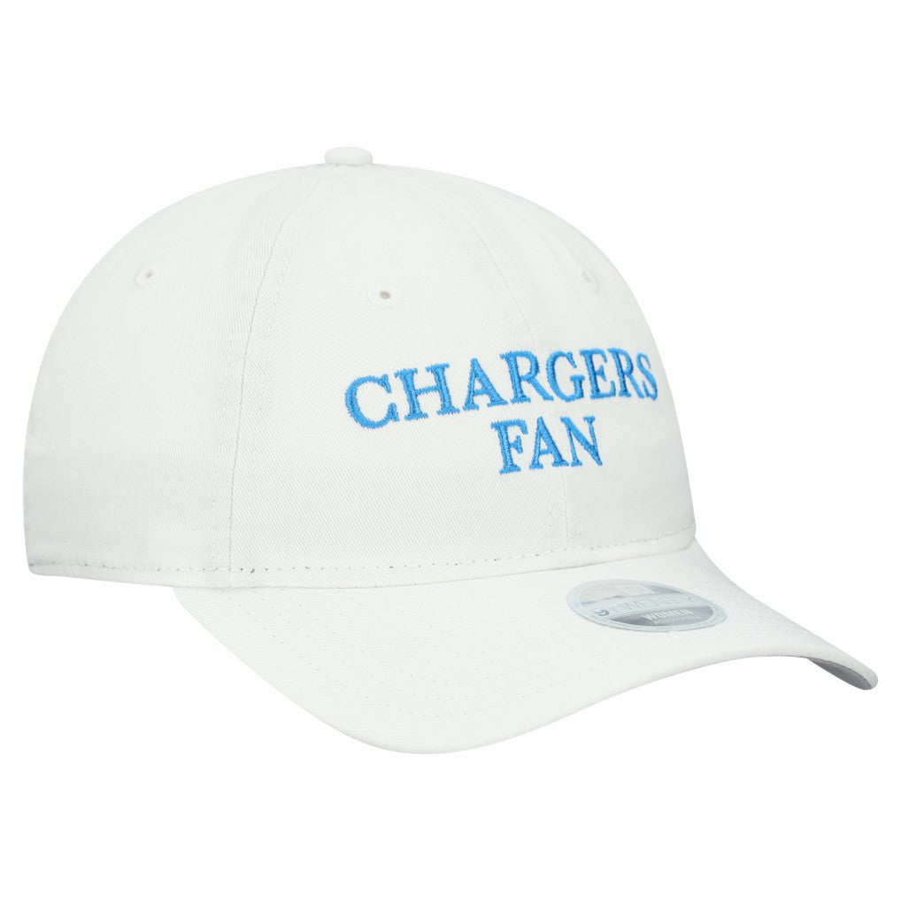 Los Angeles Chargers New Era Women's Team Fan 9TWENTY Adjustable Hat - White online