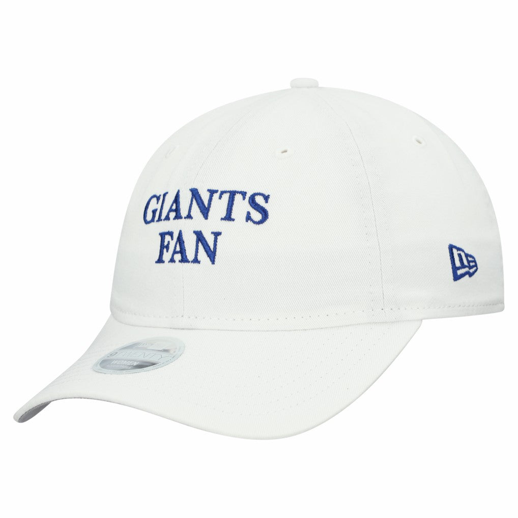 New York Giants New Era Women's Team Fan 9TWENTY Adjustable Hat - White cheap