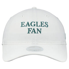 Philadelphia Eagles New Era Women's Team Fan 9TWENTY Adjustable Hat - White sale