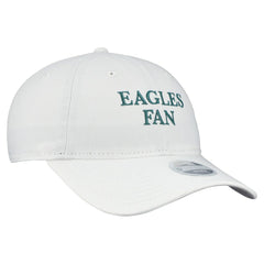 Philadelphia Eagles New Era Women's Team Fan 9TWENTY Adjustable Hat - White sale