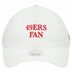 San Francisco 49ers New Era Women's Team Fan 9TWENTY Adjustable Hat - White online