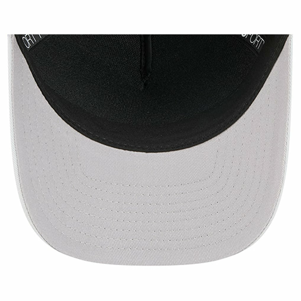 Las Vegas Raiders New Era Arch COOLERA 9FORTY A-Frame M-Crown Adjustable Hat - Black for sale