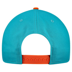 Miami Dolphins New Era Arch COOLERA 9FORTY A-Frame M-Crown Adjustable Hat - Aqua online