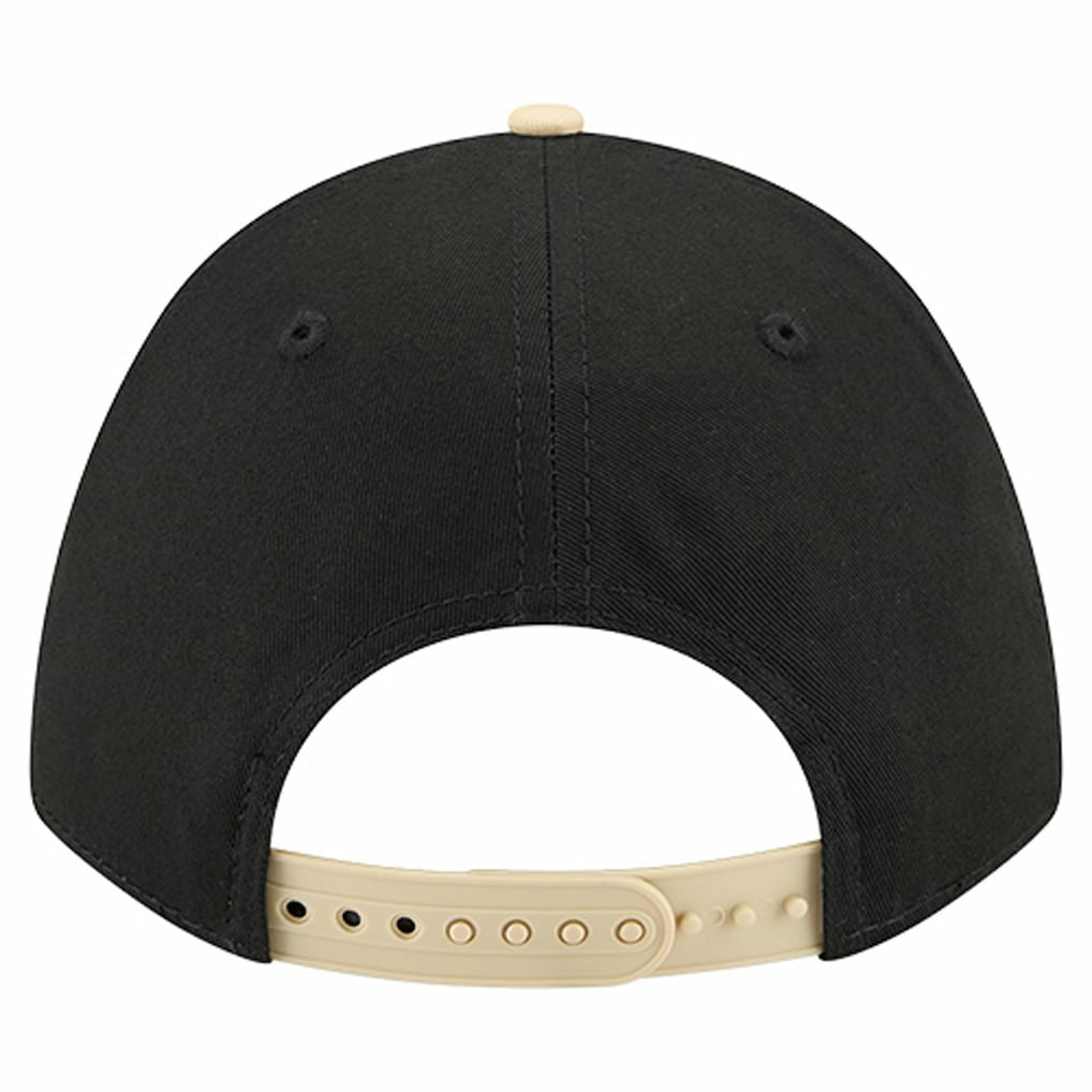 New Orleans Saints New Era Arch COOLERA 9FORTY A-Frame M-Crown Adjustable Hat - Black on sale
