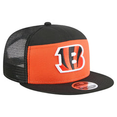 Cincinnati Bengals New Era Outdoor Split Panel 9FIFTY Snapback Hat - Orange/Black for sale