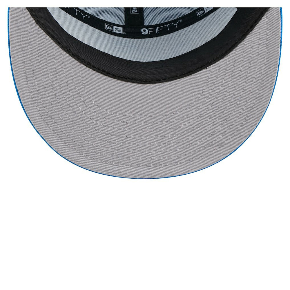 Detroit Lions New Era Outdoor Split Panel 9FIFTY Snapback Hat - Gray/Blue for sale