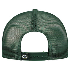 Green Bay Packers New Era Outdoor Split Panel 9FIFTY Snapback Hat - Gold/Green sale