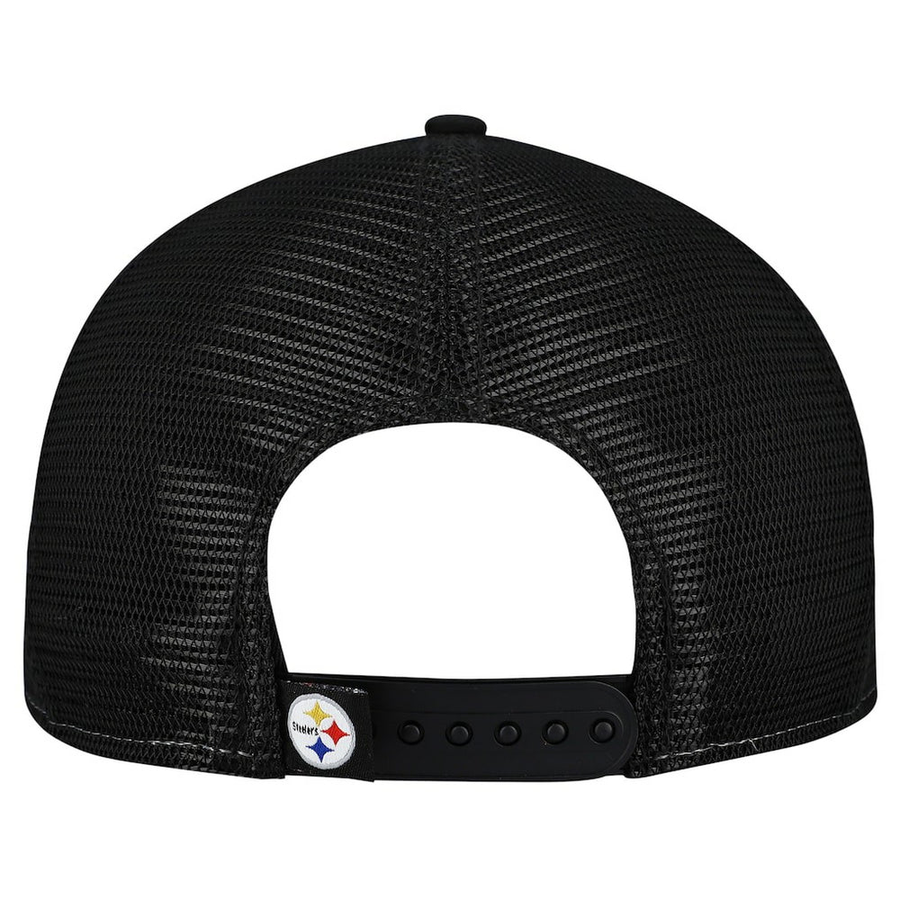 Pittsburgh Steelers New Era Outdoor Split Panel 9FIFTY Snapback Hat - Gold/Black outlet