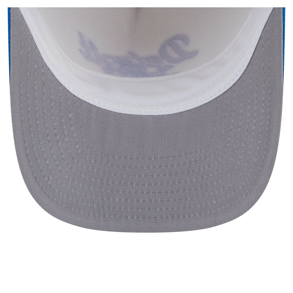 Detroit Lions New Era Chainstitch A-Frame 9FIFTY Adjustable Hat - Cream/Blue online