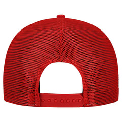 Kansas City Chiefs New Era Cutout A-Frame 9FIFTY Snapback Hat - Cream/Red cheap