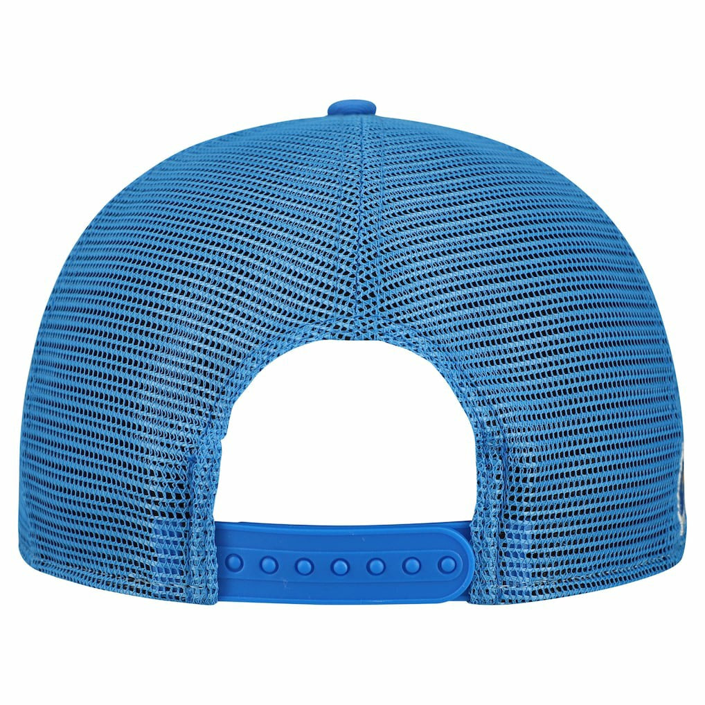 Los Angeles Chargers New Era Cutout A-Frame 9FIFTY Snapback Hat - Cream/Powder Blue sale