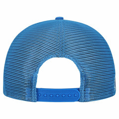 Los Angeles Chargers New Era Cutout A-Frame 9FIFTY Snapback Hat - Cream/Powder Blue sale