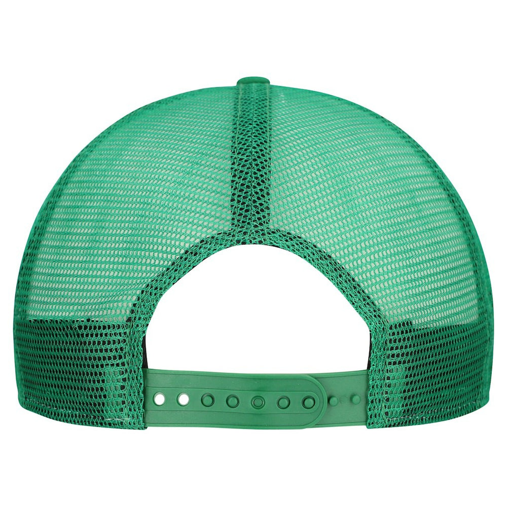 Philadelphia Eagles New Era Throwback Cutout A-Frame 9FIFTY Snapback Hat - Cream/Kelly Green discount