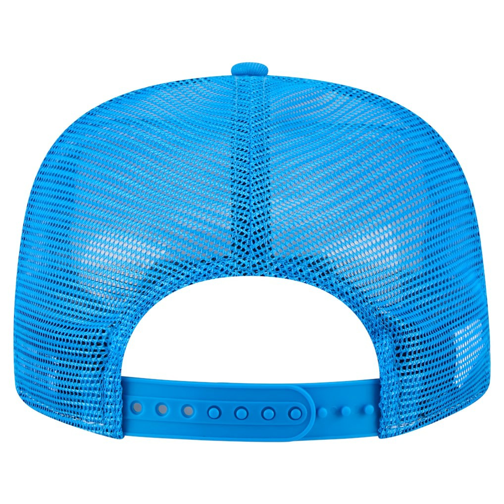 Detroit Lions New Era Cutout A-Frame 9FIFTY Snapback Hat - Cream/Blue cheap