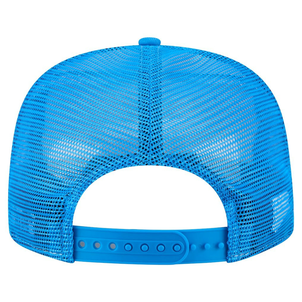 Detroit Lions New Era Cutout A-Frame 9FIFTY Snapback Hat - Cream/Blue cheap