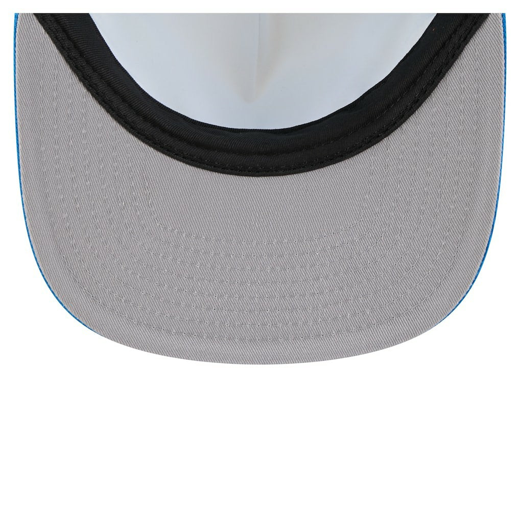 Detroit Lions New Era Cutout A-Frame 9FIFTY Snapback Hat - Cream/Blue cheap