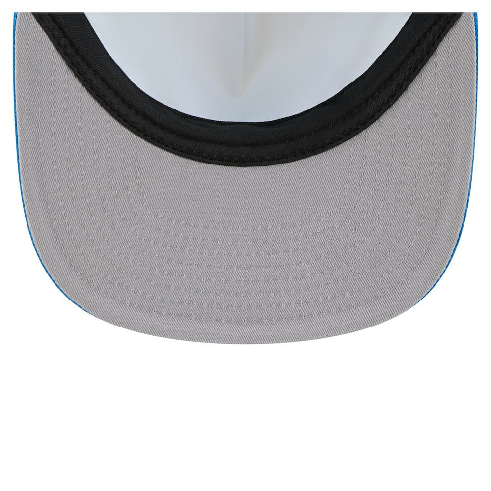 Detroit Lions New Era Cutout A-Frame 9FIFTY Snapback Hat - Cream/Blue cheap